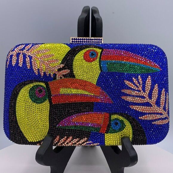 JS Collection bandage dress, cobalt blue, Sz 14, cold shoulder, body con, EUC - Picture 14 of 14